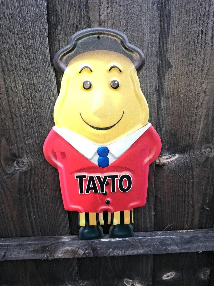 Small  Tayto  man sign - Image 1