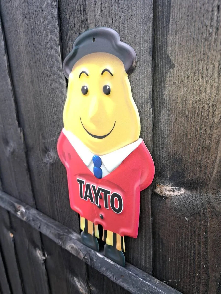 Small  Tayto  man sign - Image 2