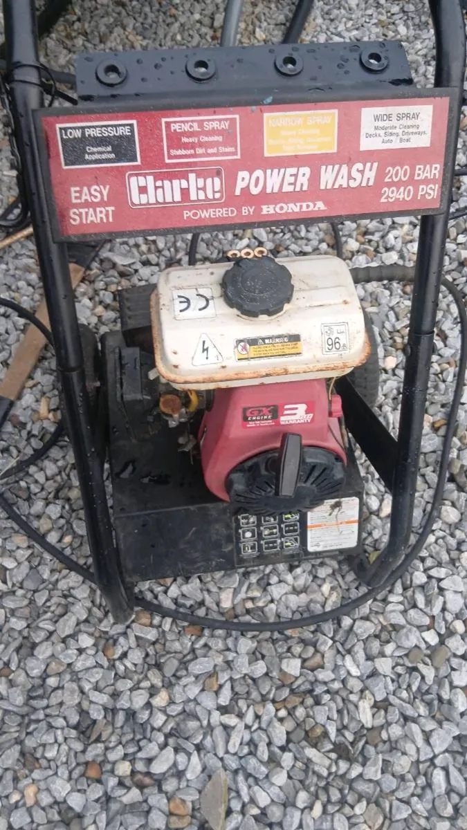 Honda power washer