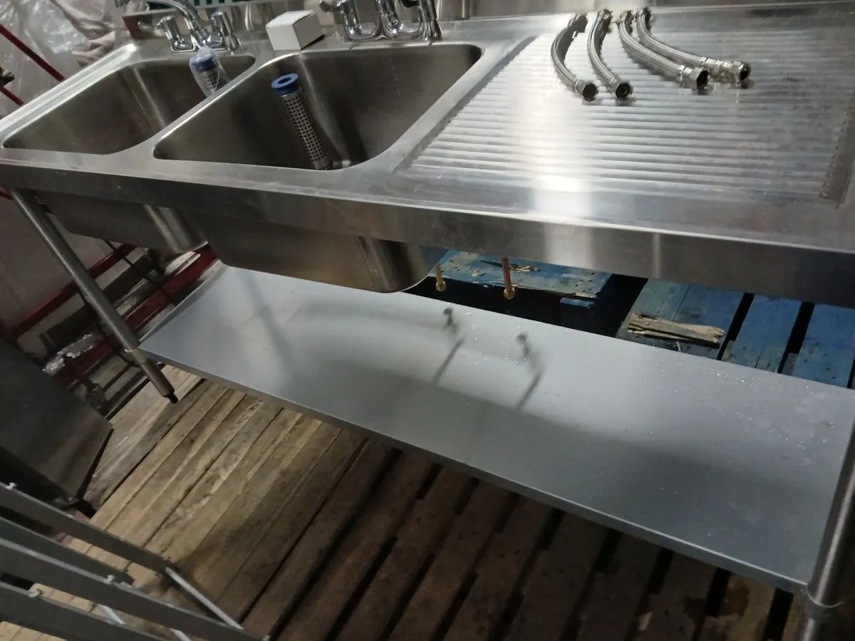 Staneless steel cabbinet  fridge unit complete - Image 2