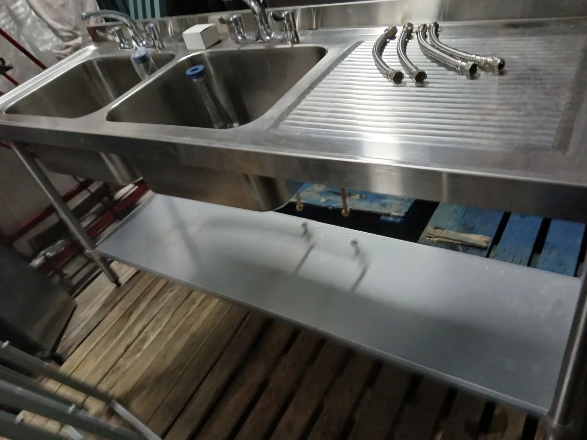 Staneless steel cabbinet  fridge unit complete - Image 3