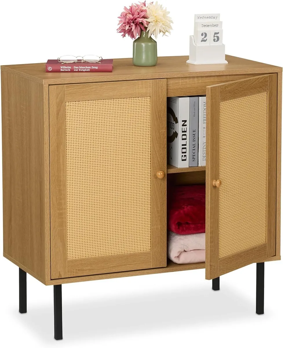 Sideboard 80x80x40 cm Kitchen Storage Cabinet 2 - Image 1