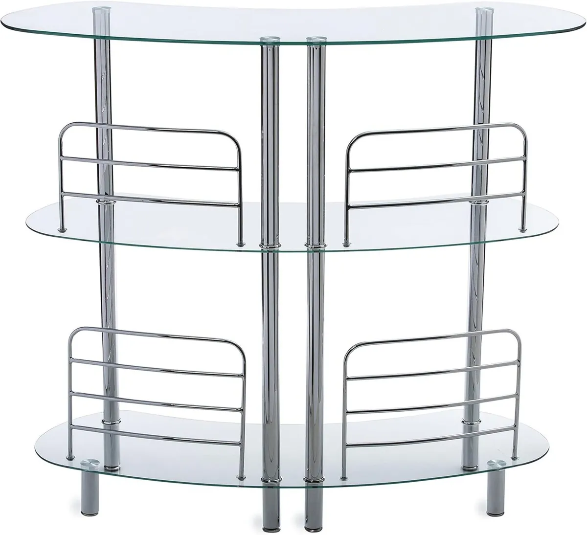 Contemporary Modern Home Liquor Bar (Euro Clear) - Image 1