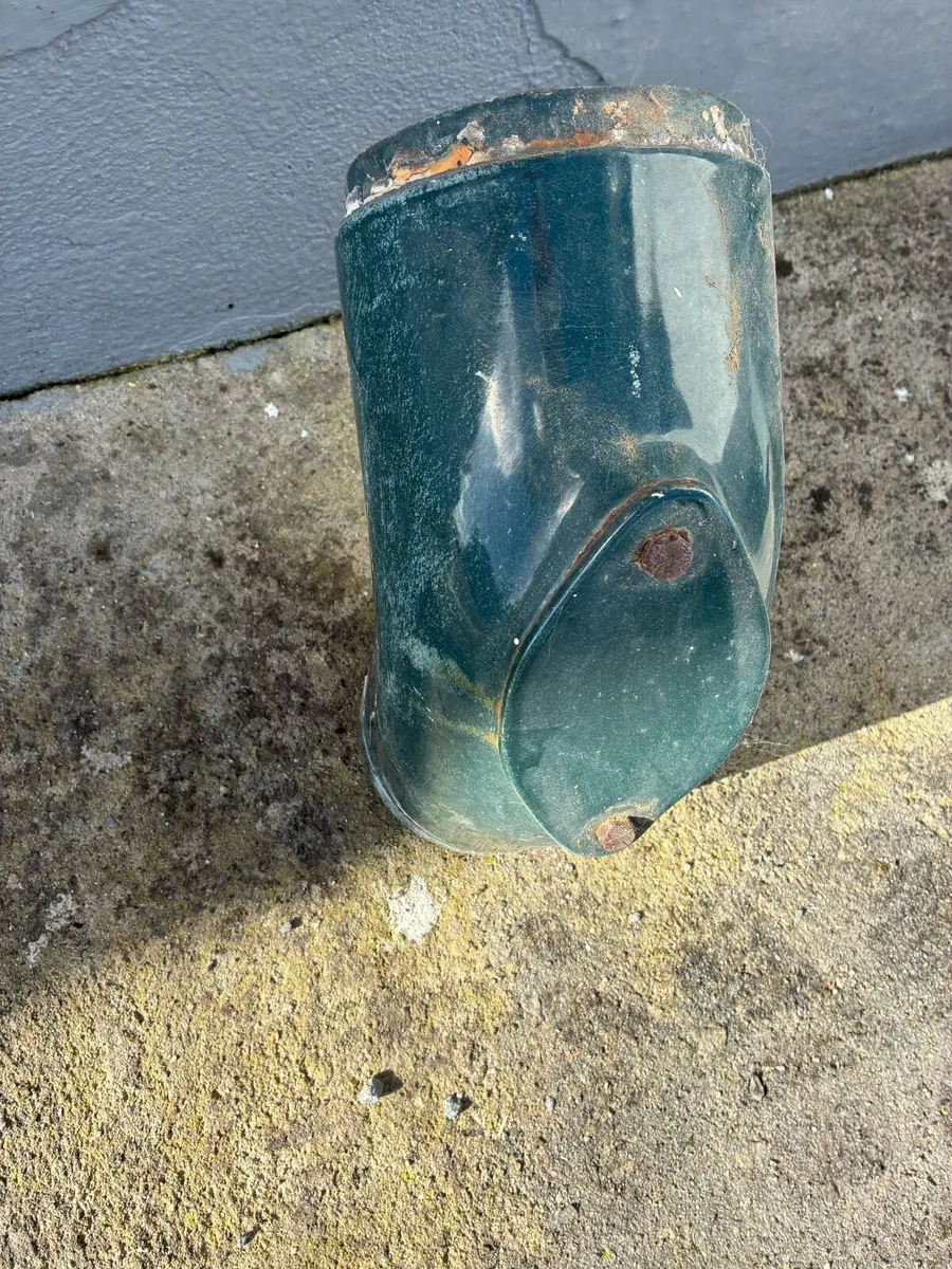 Stanley Erin stove  green enamel flu pipe - Image 2