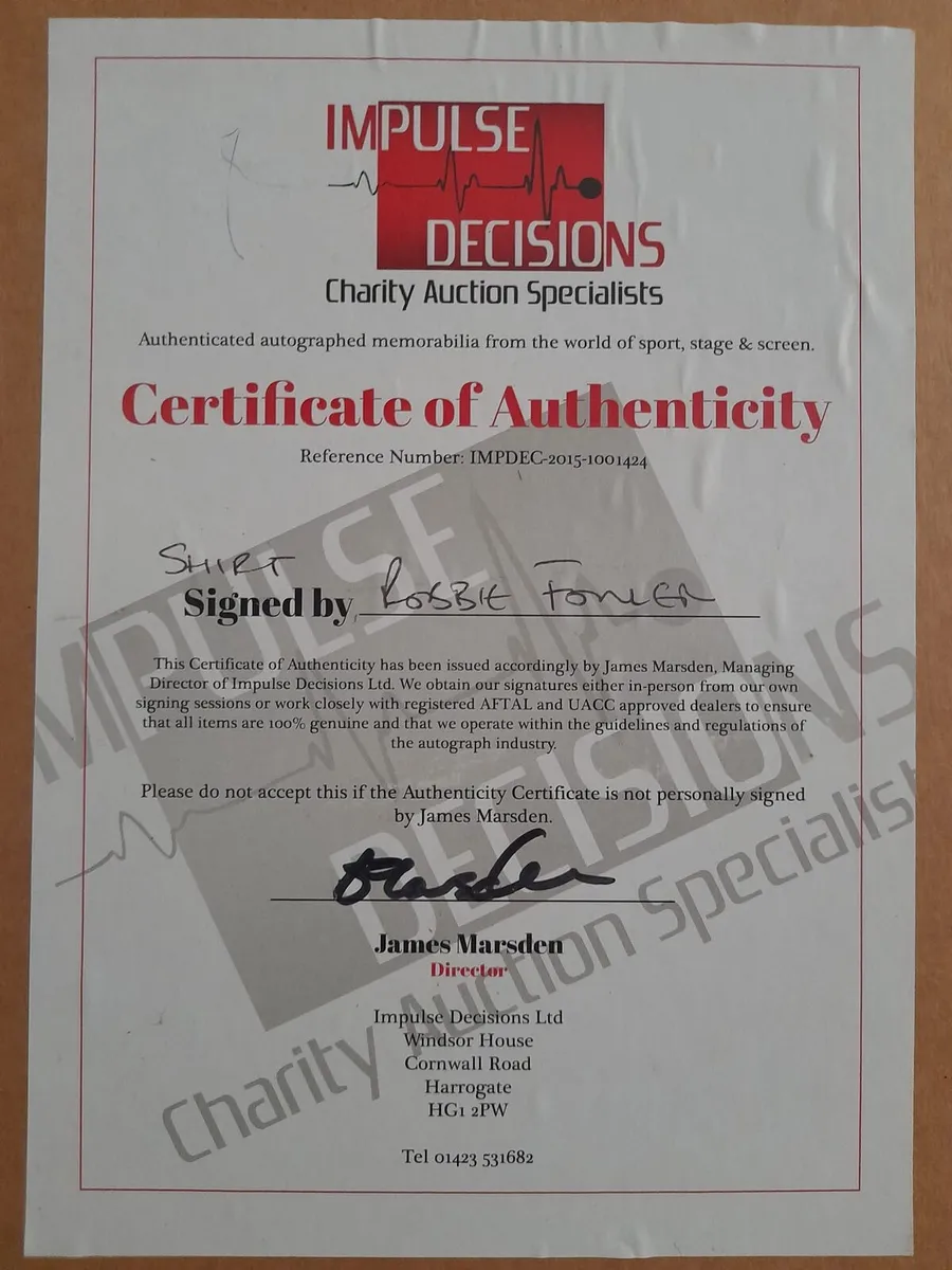 Robbie fowler signed liverpool jersey - Image 3