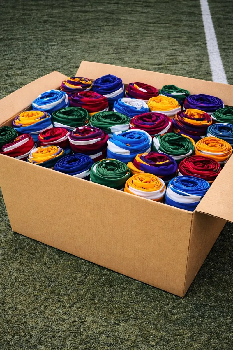 Vintage Irish Sports Shirts Boxes - 50 Shirts - Image 1