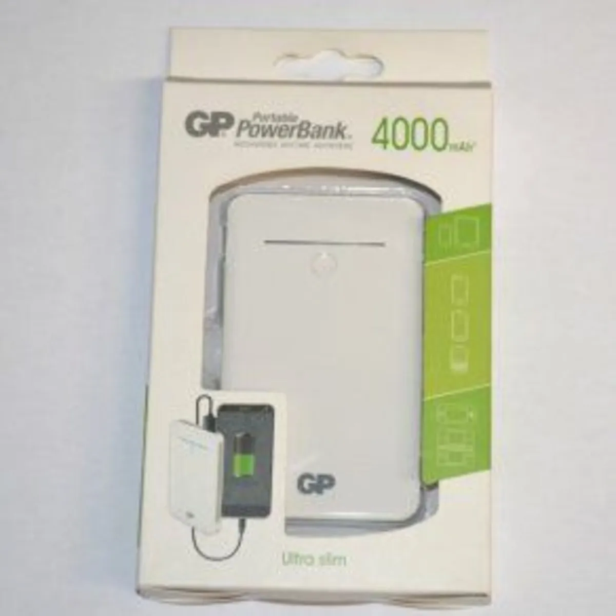 BRAND NEW IN BOX GP Powerbank 4000 Mah