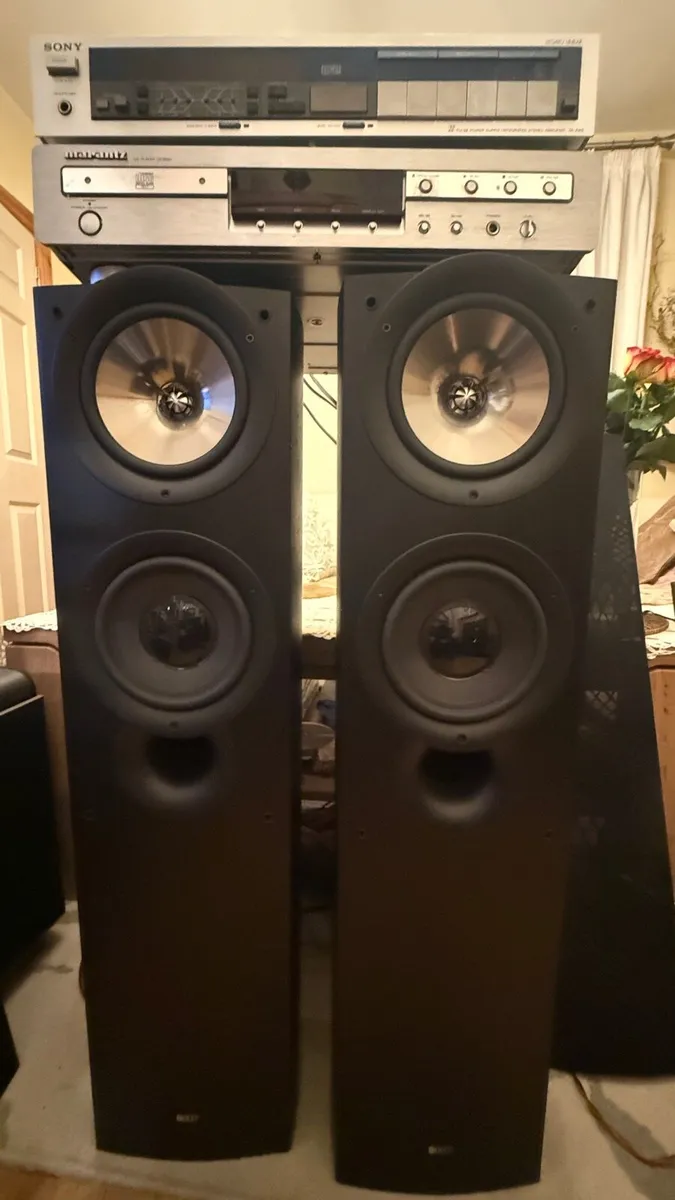 Kef iQ70 Marantz cd5001, Sony TA-AX5 - Image 2
