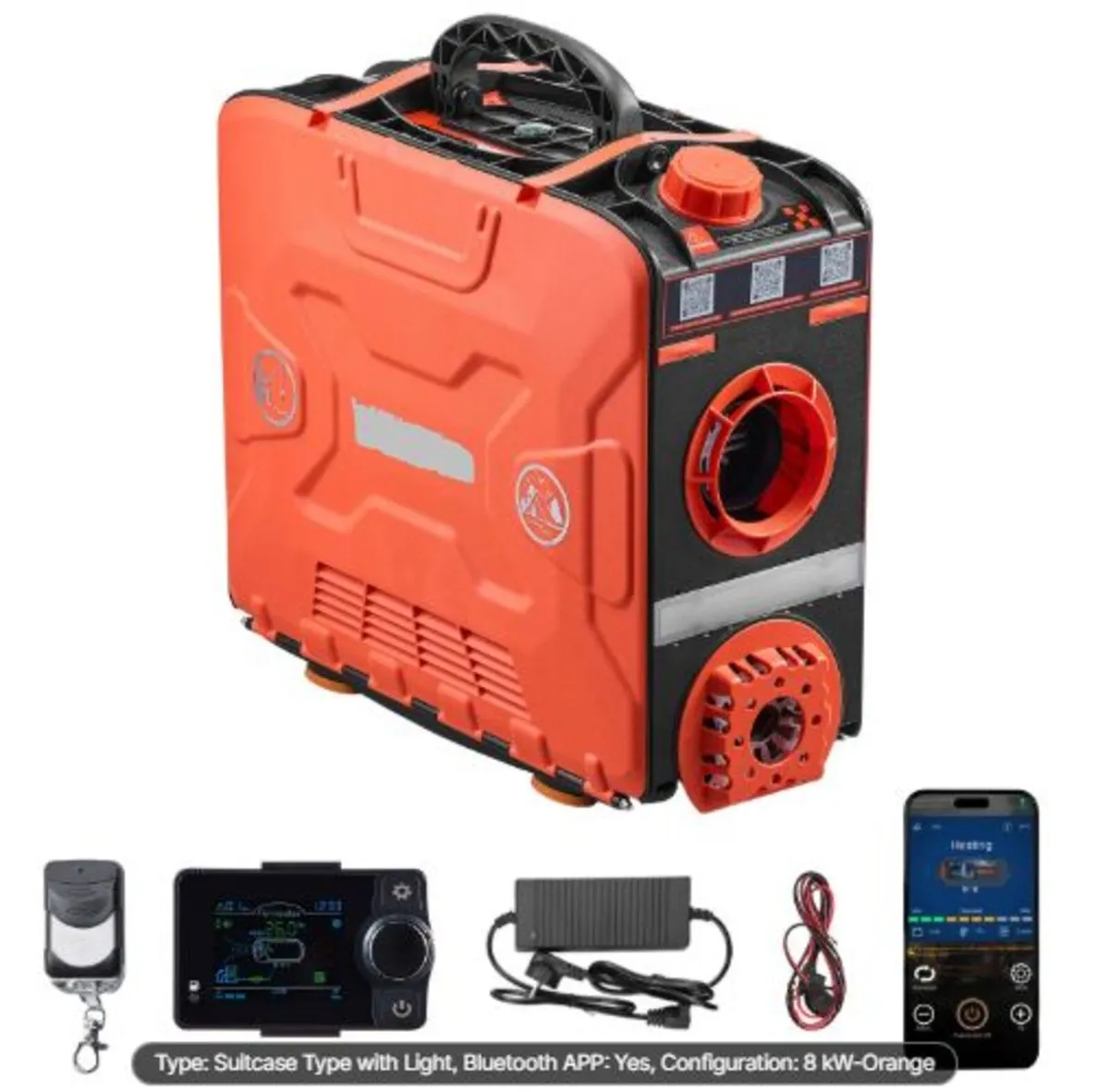 Diesel Heater, 5-8KW, DC 12V, All in One Portable - Image 1