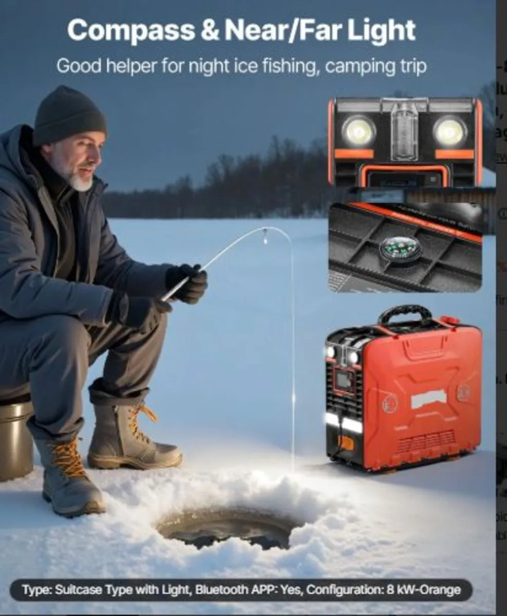 Diesel Heater, 5-8KW, DC 12V, All in One Portable - Image 2