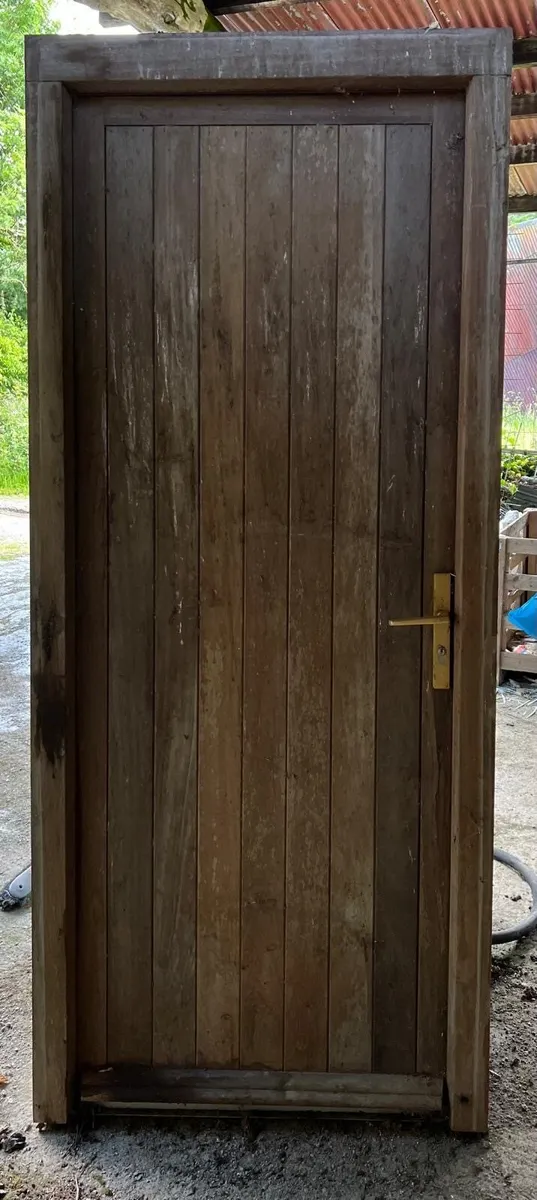 Munster joinery iroko Door - Image 1