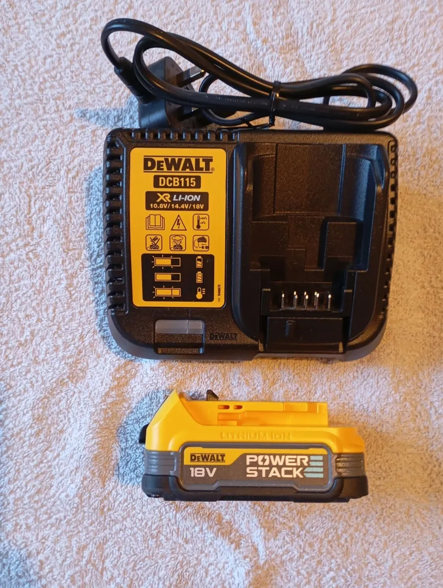 DeWalt Powerstack Battery and Charger