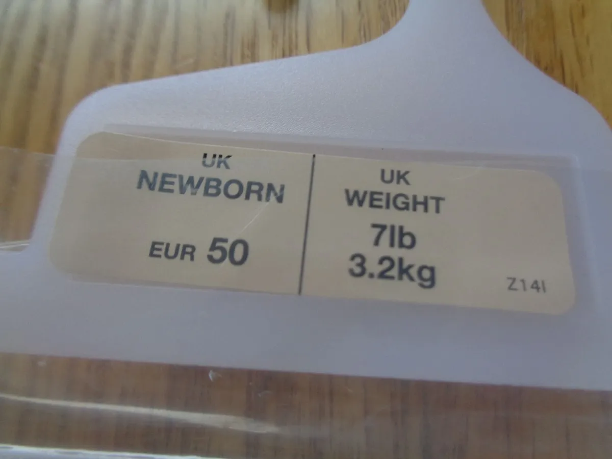 M&S Organic Cotton Sleepsuits x 3 for sale - Image 2