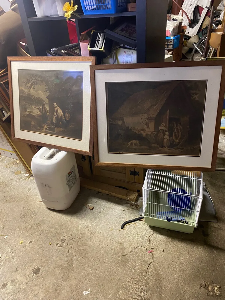 Pair of vintage pictures - Image 3