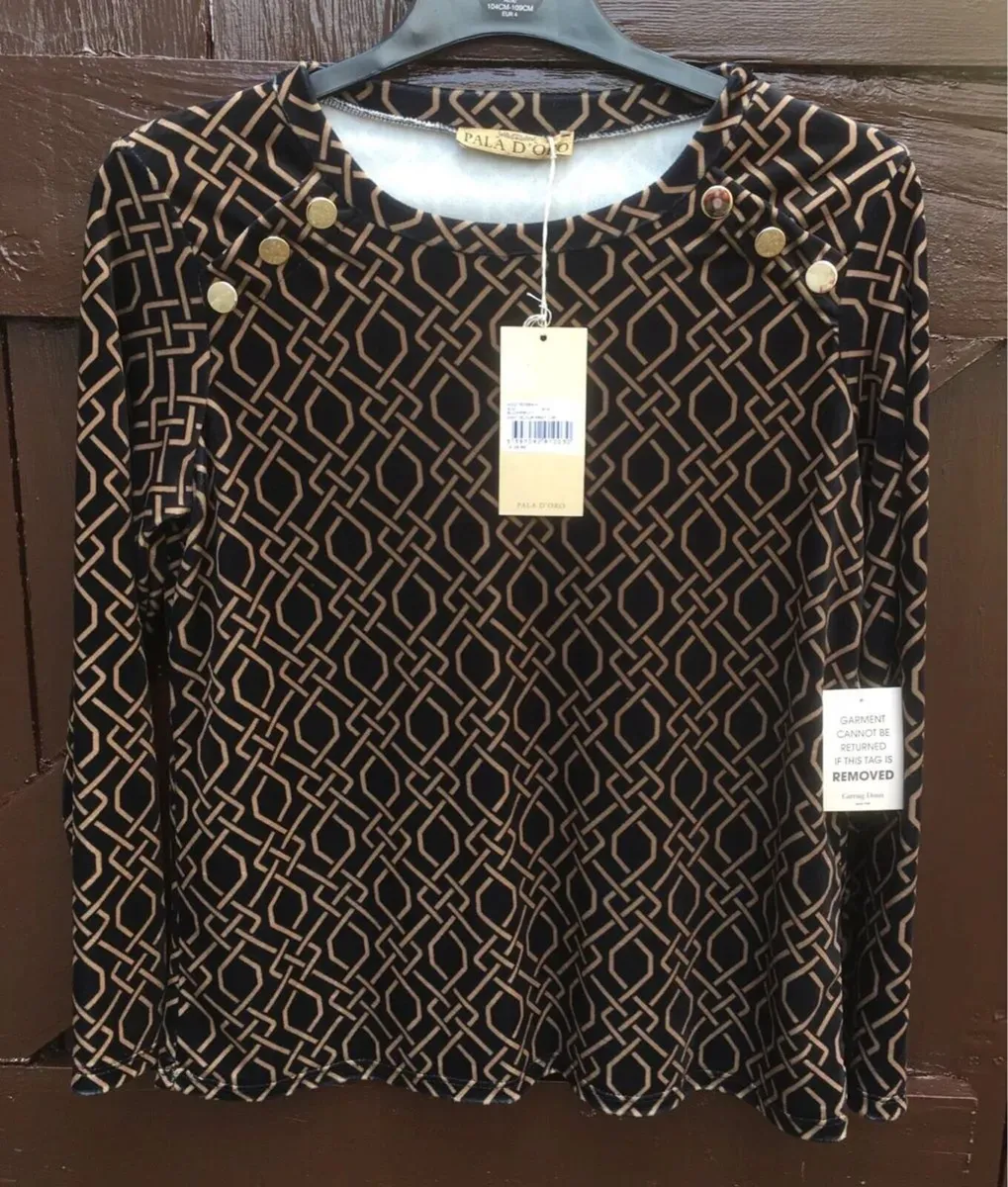 Brand New With Tags Pala D'Oro Ladies Top Size S-M - Image 3