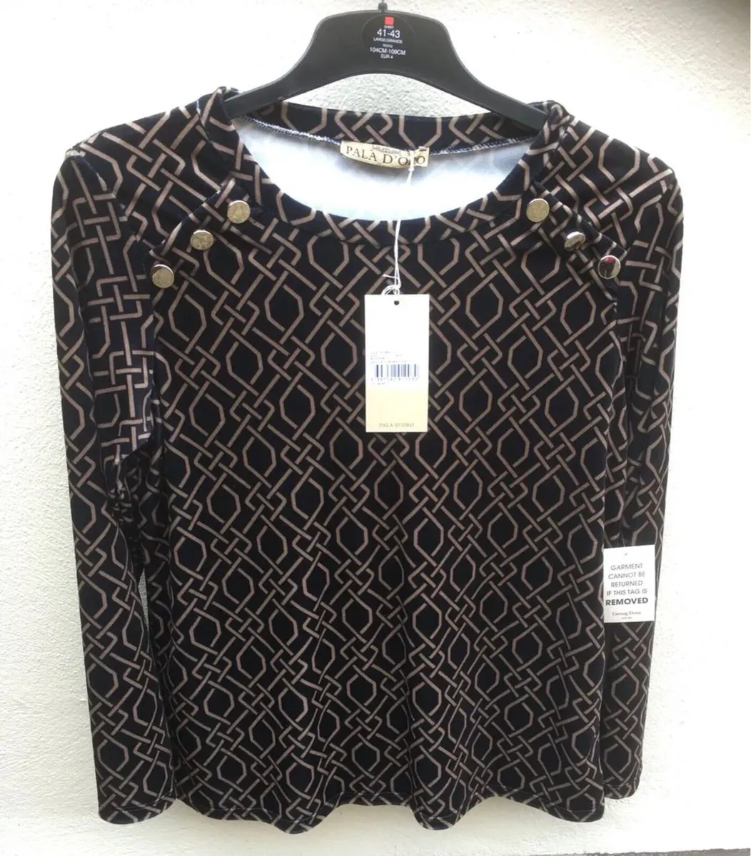 Brand New With Tags Pala D'Oro Ladies Top Size S-M - Image 1
