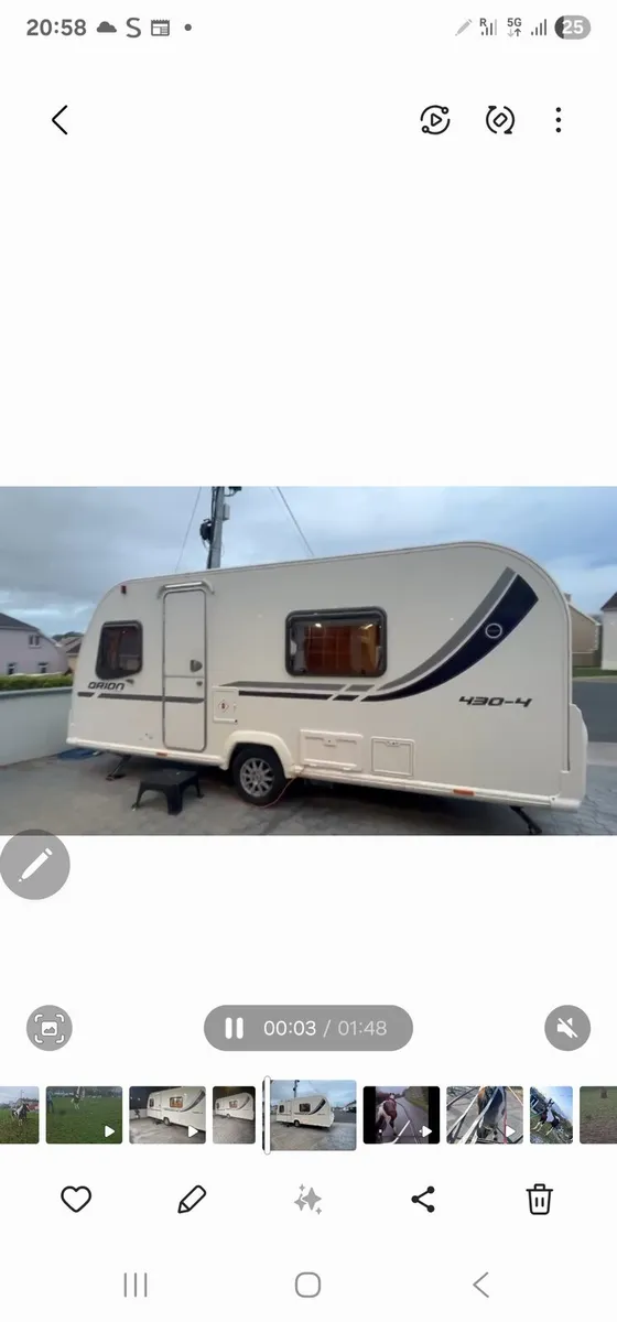 Bailey orion caravan - Image 1