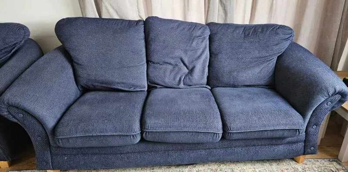 3 Seater Couch & 2 Armchairs - Image 1