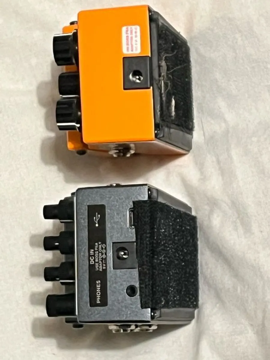 Boss DS-1 Distortion pedal & Boss IR-2 Amp and Cabinet pedal - Image 2