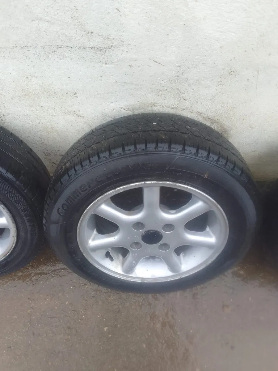 14 inch Peugeot partner alloys - Image 4