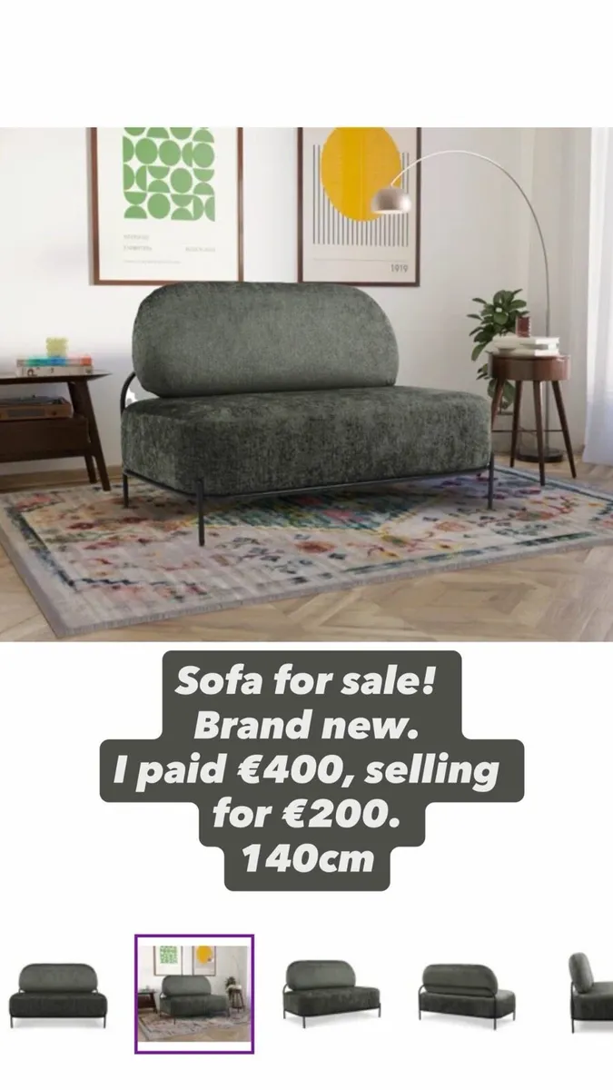 Sofa 2 seater - Image 1