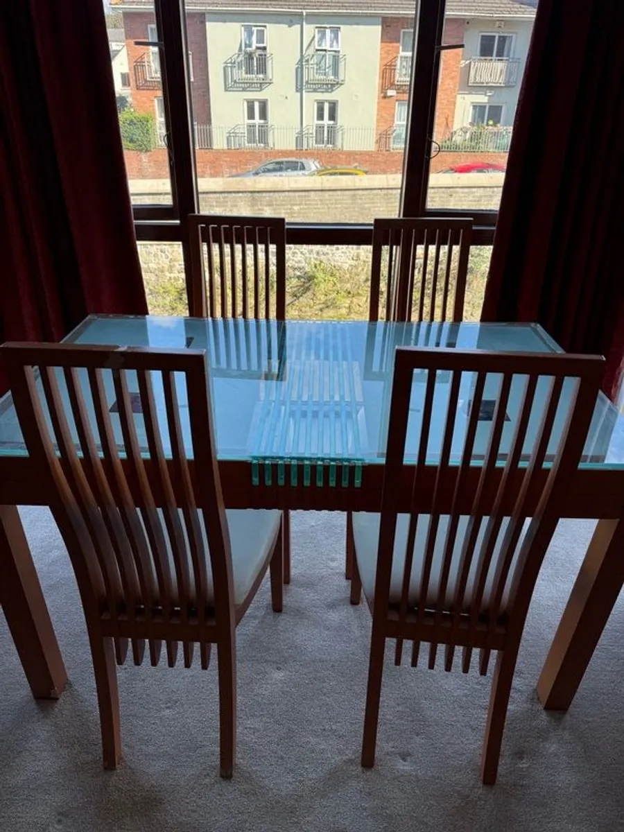 Kitchen table, chairs, coffee table set - Image 2