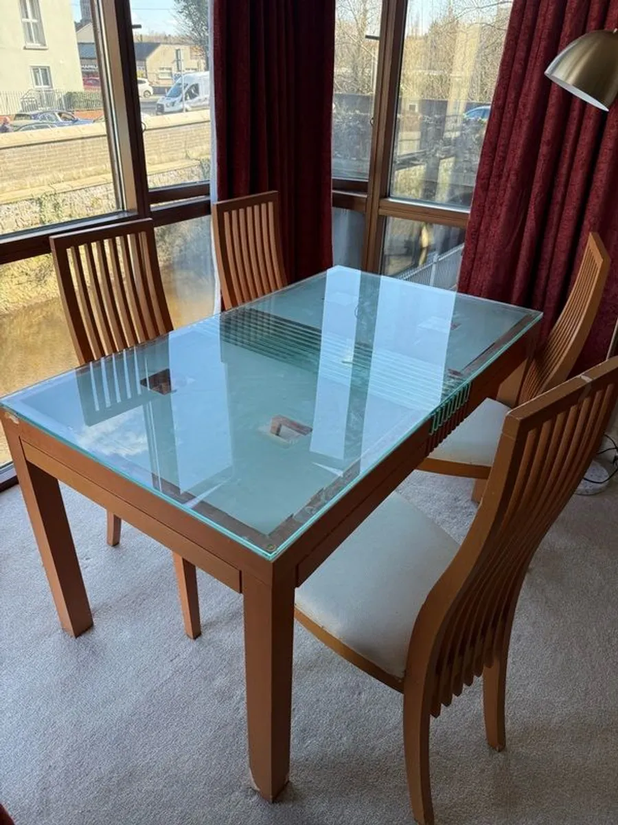 Kitchen table, chairs, coffee table set - Image 4