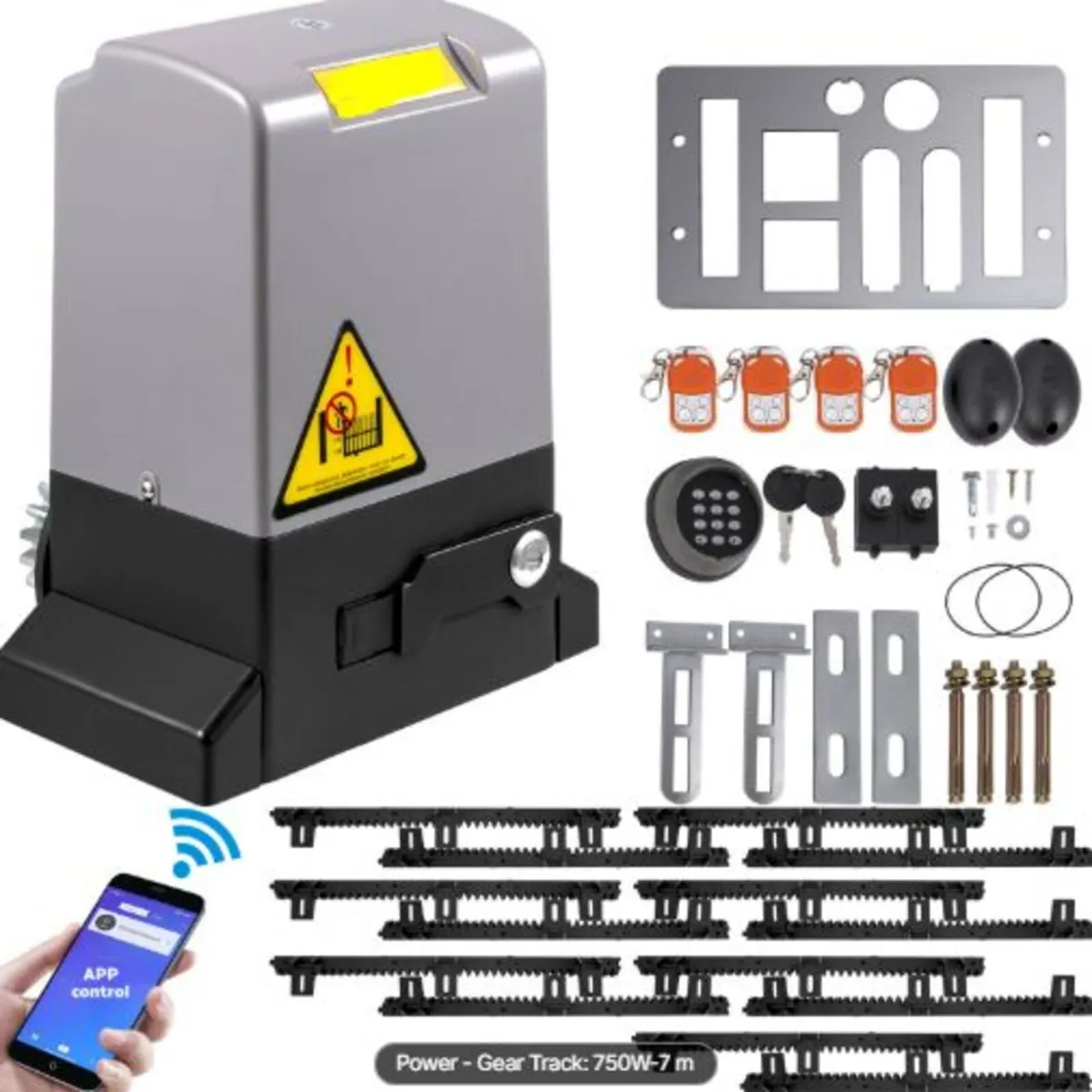 Sliding Gate Opener, 1800 KG 7 m,Automatic Sliding - Image 1