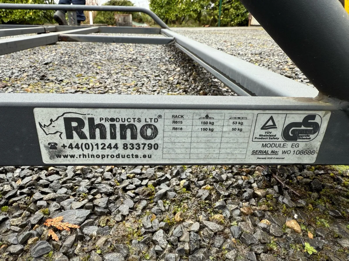 Rhino Roof Rack + Rear Ladder for Ford Custom - Image 2