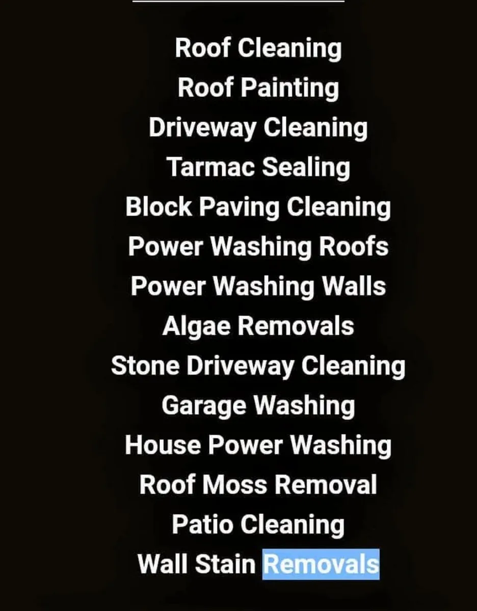 All class power washing servic - Image 1