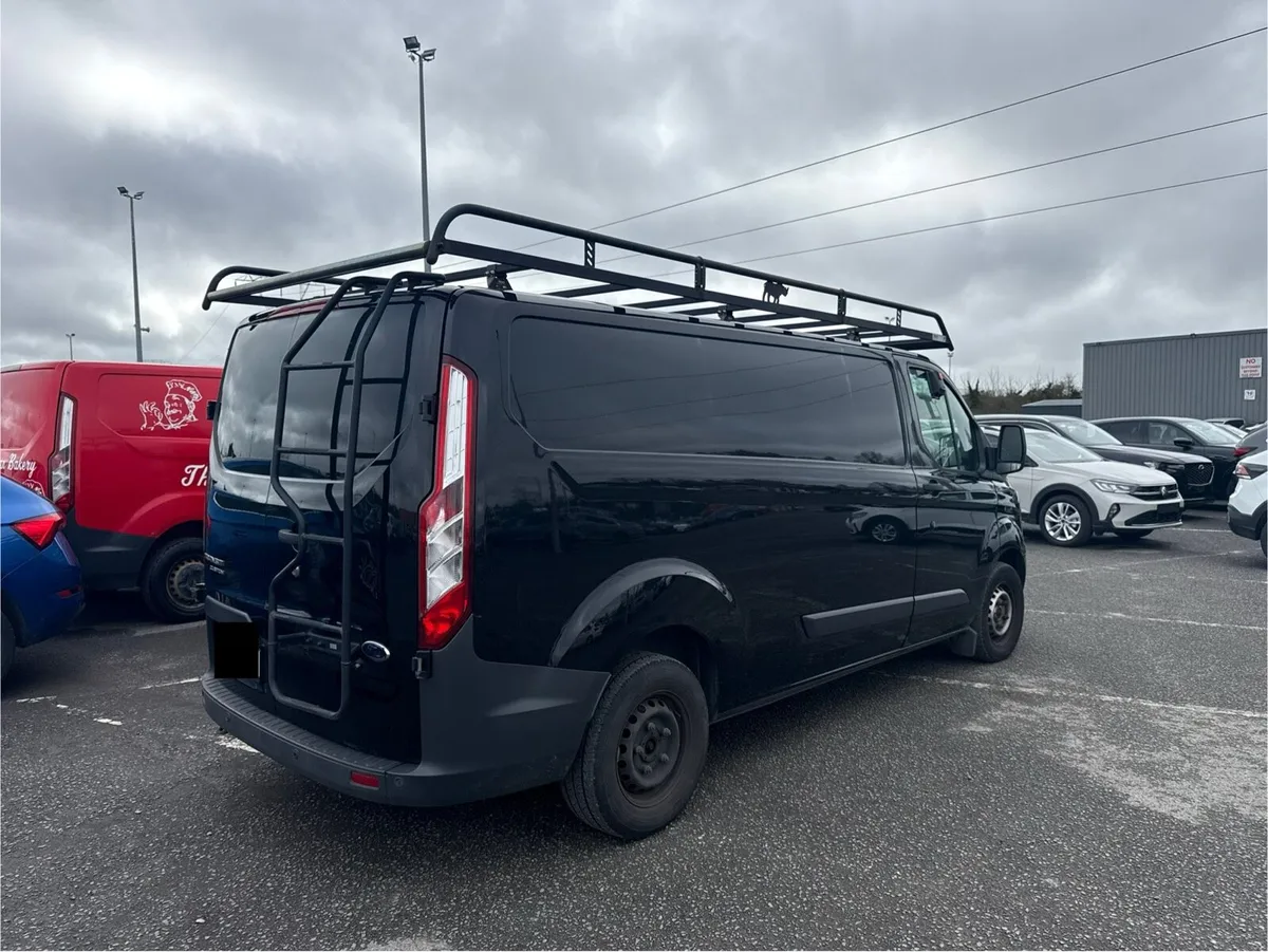 Rhino Roof Rack + Rear Ladder for Ford Custom - Image 1