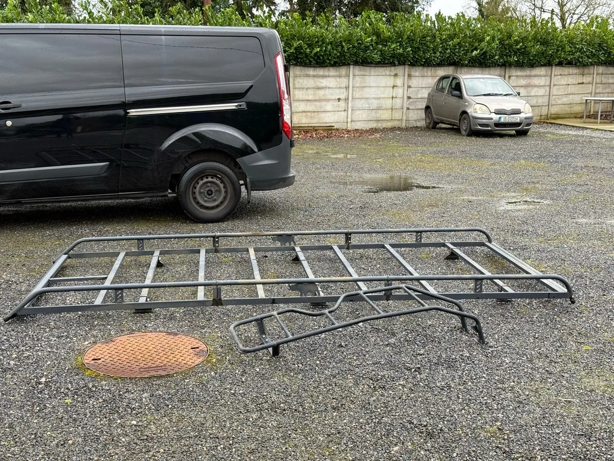 Rhino Roof Rack + Rear Ladder for Ford Custom - Image 3