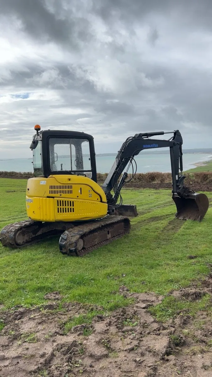 Digger and driver for hire cork - Image 1
