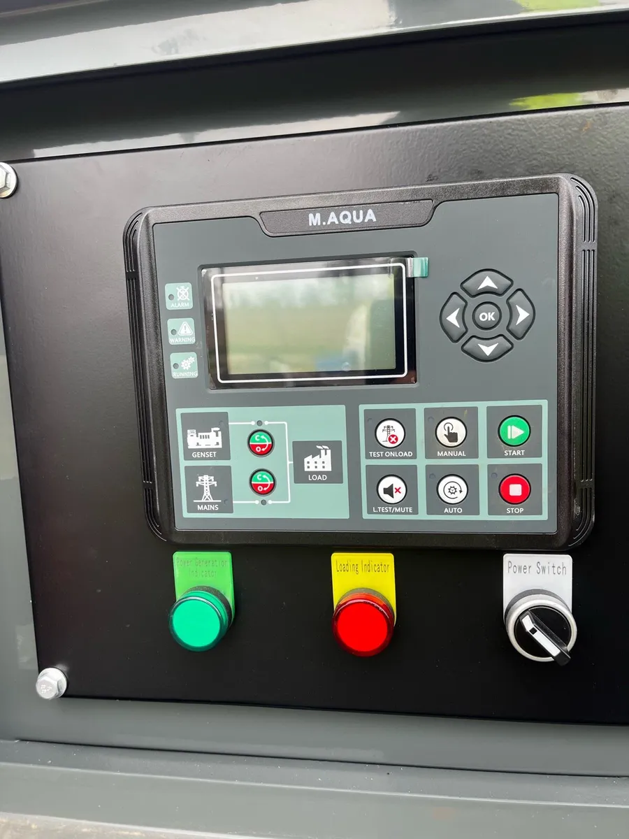 2 x Generators 30kva - FOR ONLINE AUCTION  - VIDEO - Image 2