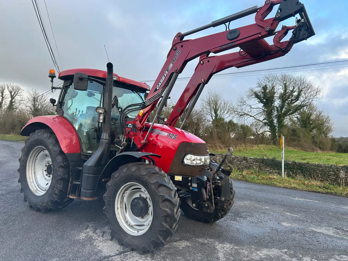 2014 Case Maxxum 125 with Loader - Image 1