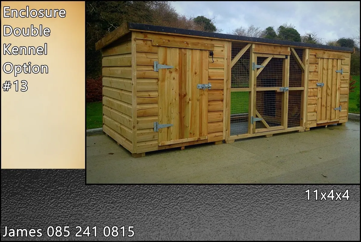 Dog Box With Enclosure - Image 4