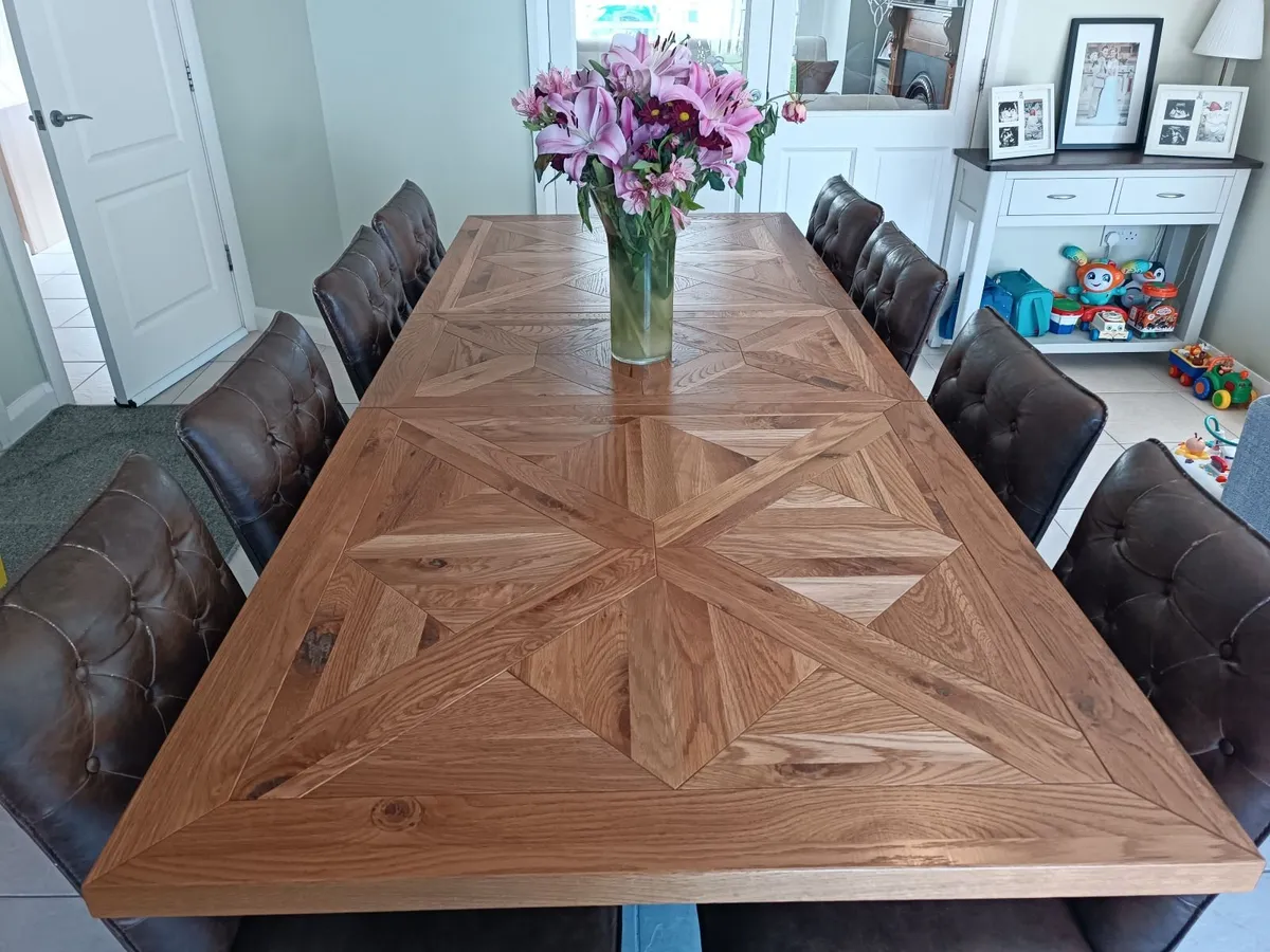 Kitchen & Dining Extendable Table & Chairs - Image 2