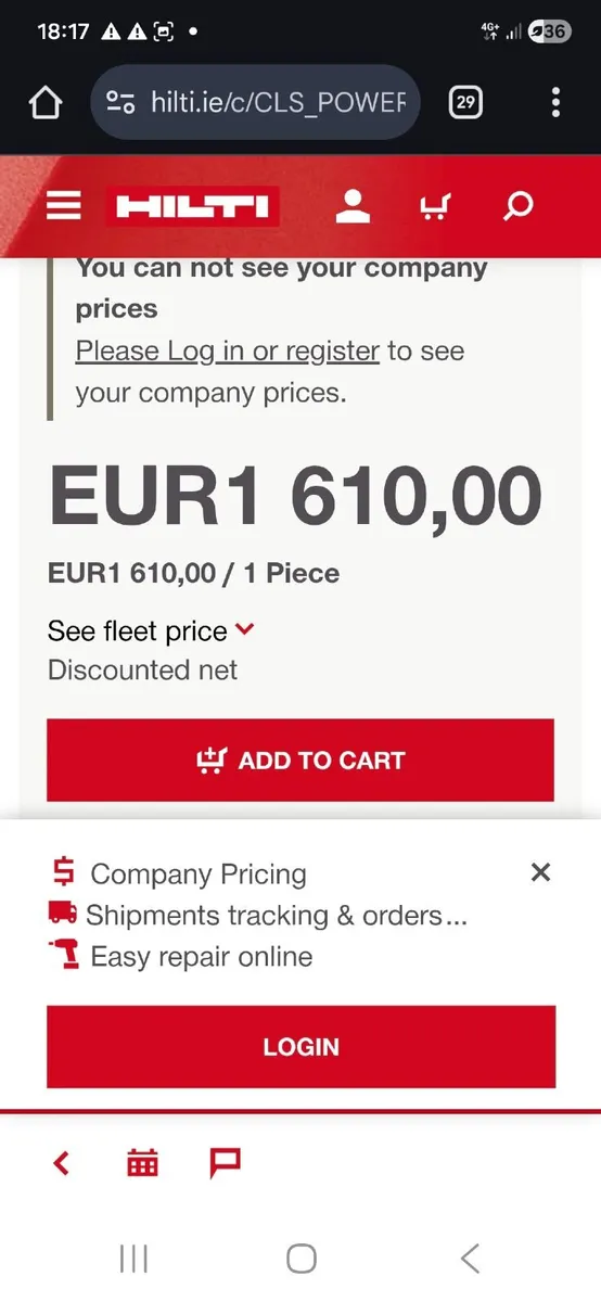 HILTI Petrol saw - Image 3