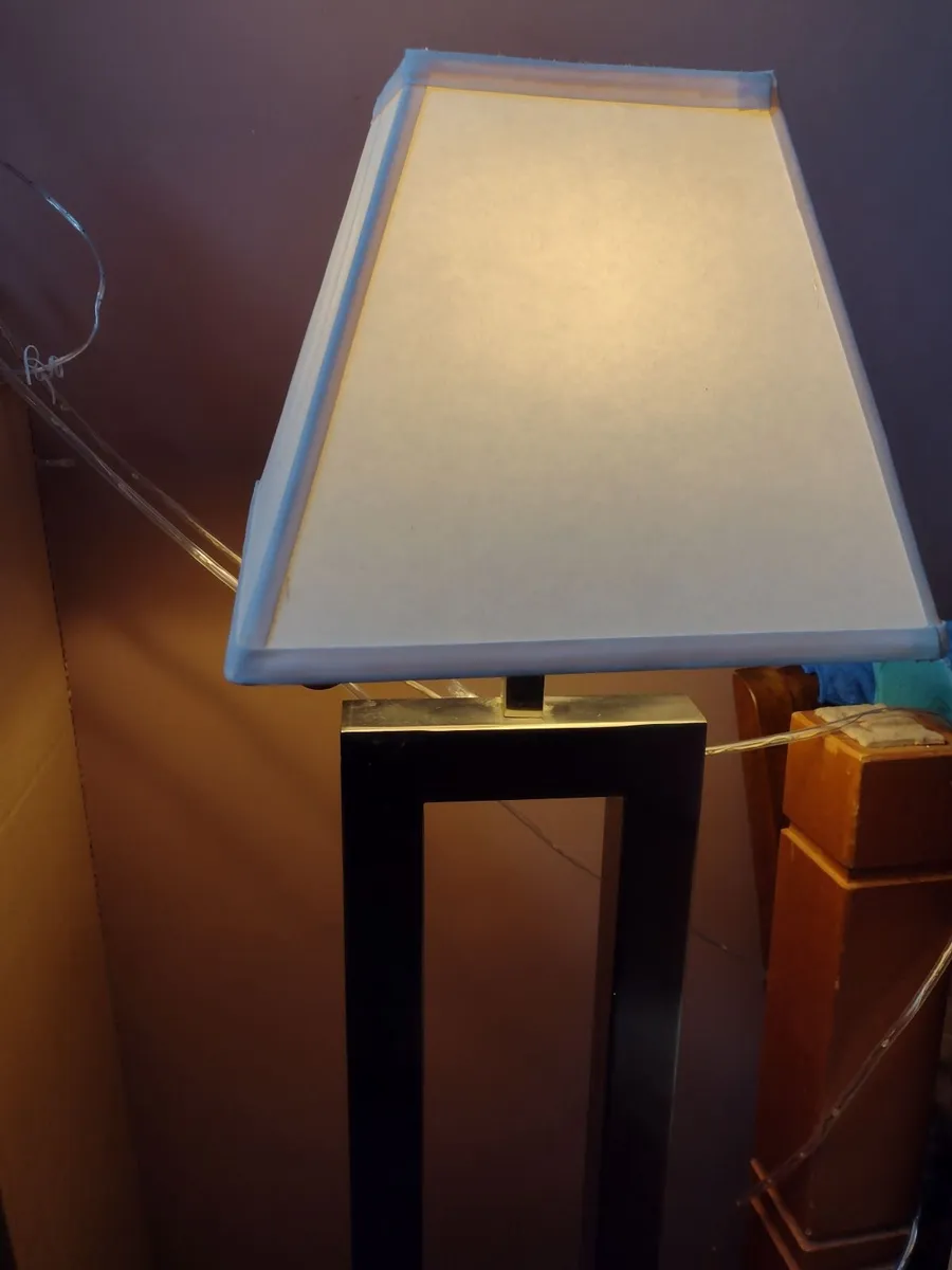 Large heavy stylish table lamp h;80cm - Image 4