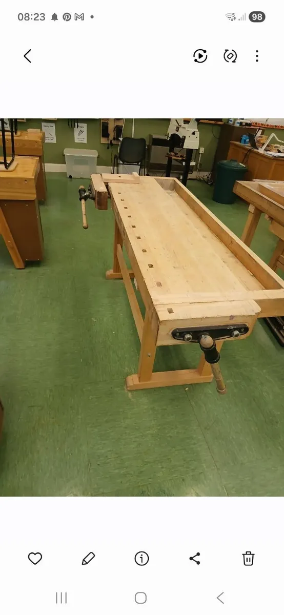 Woodwork bench - Image 2