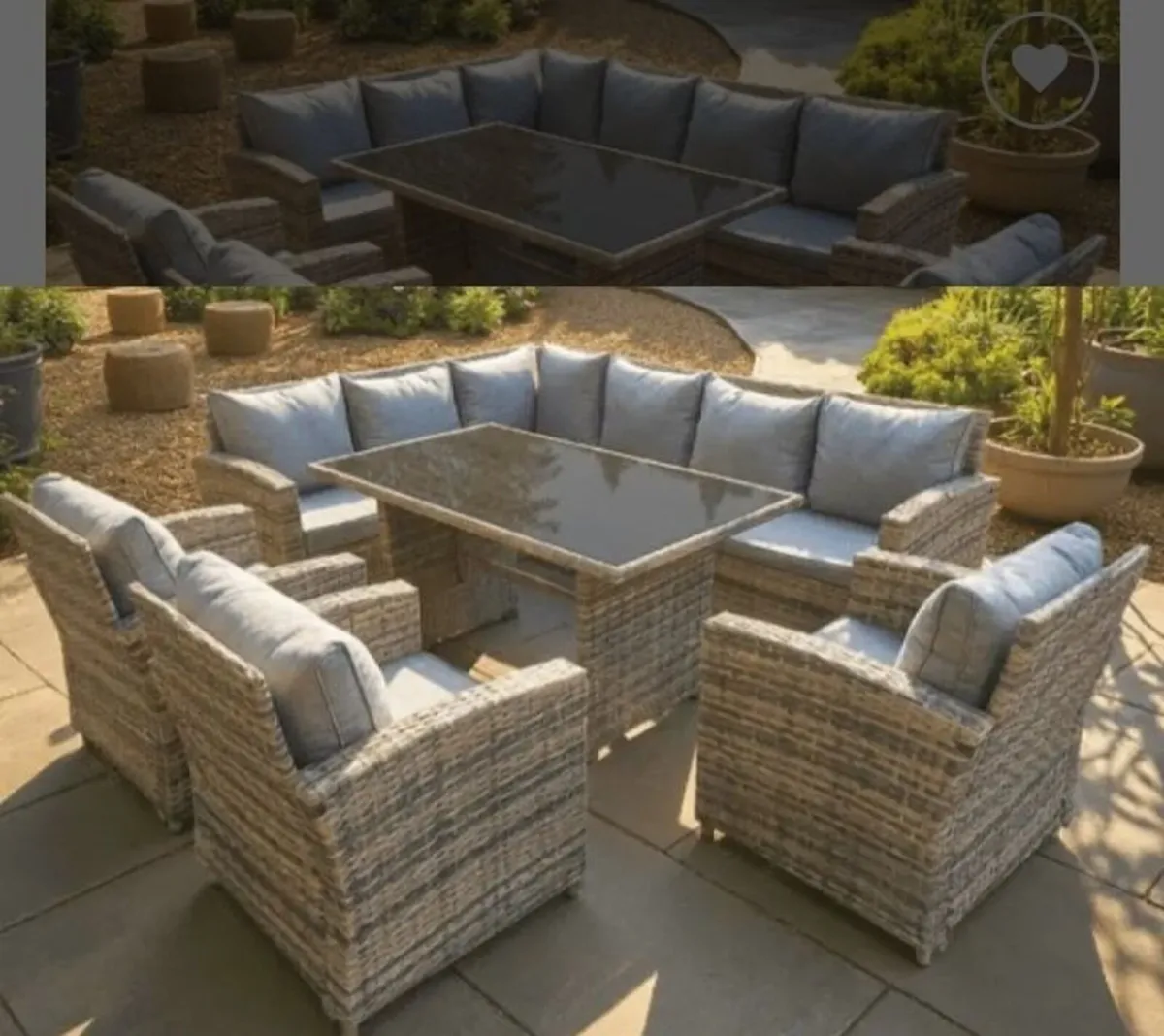 Lauren Corner Garden Furniture Set - Image 2