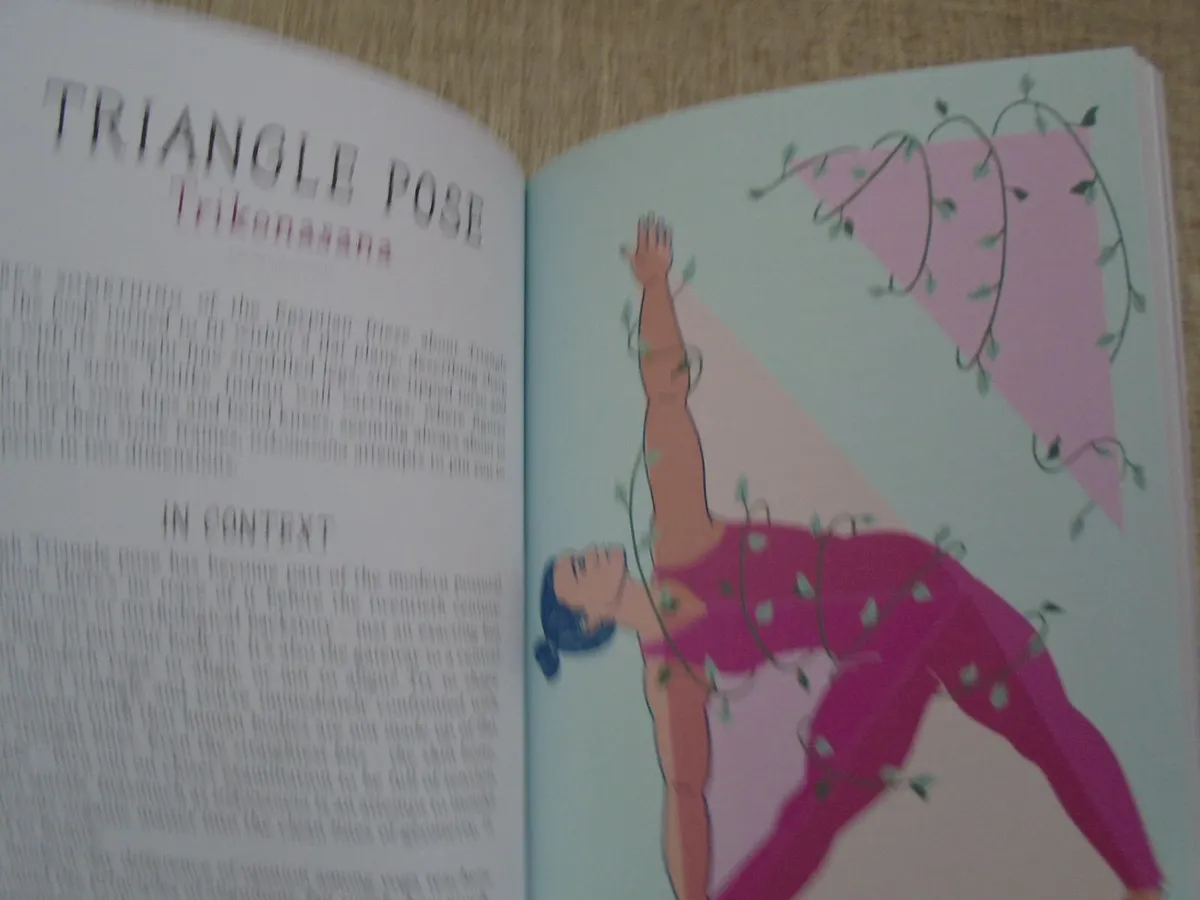 Curious Poses, Hardback book, Yoga book - Image 3
