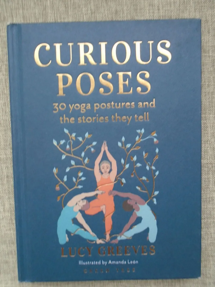 Curious Poses, Hardback book, Yoga book - Image 1
