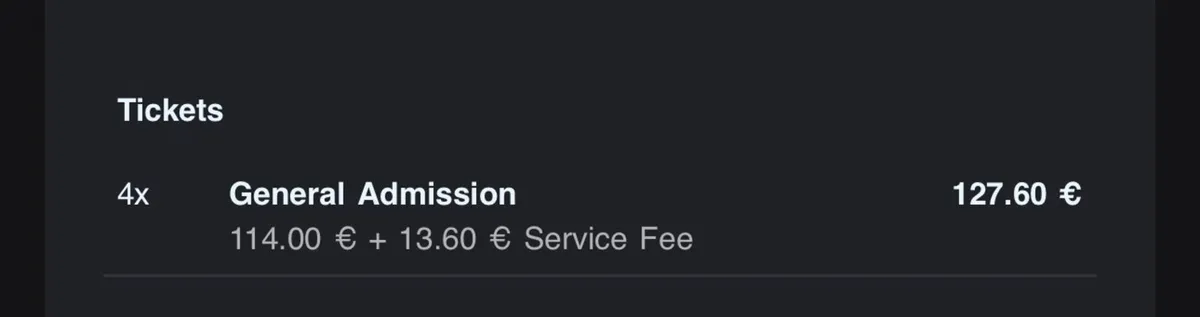 Tinlicker Tickets x 4 March 16th Dublin - Image 2