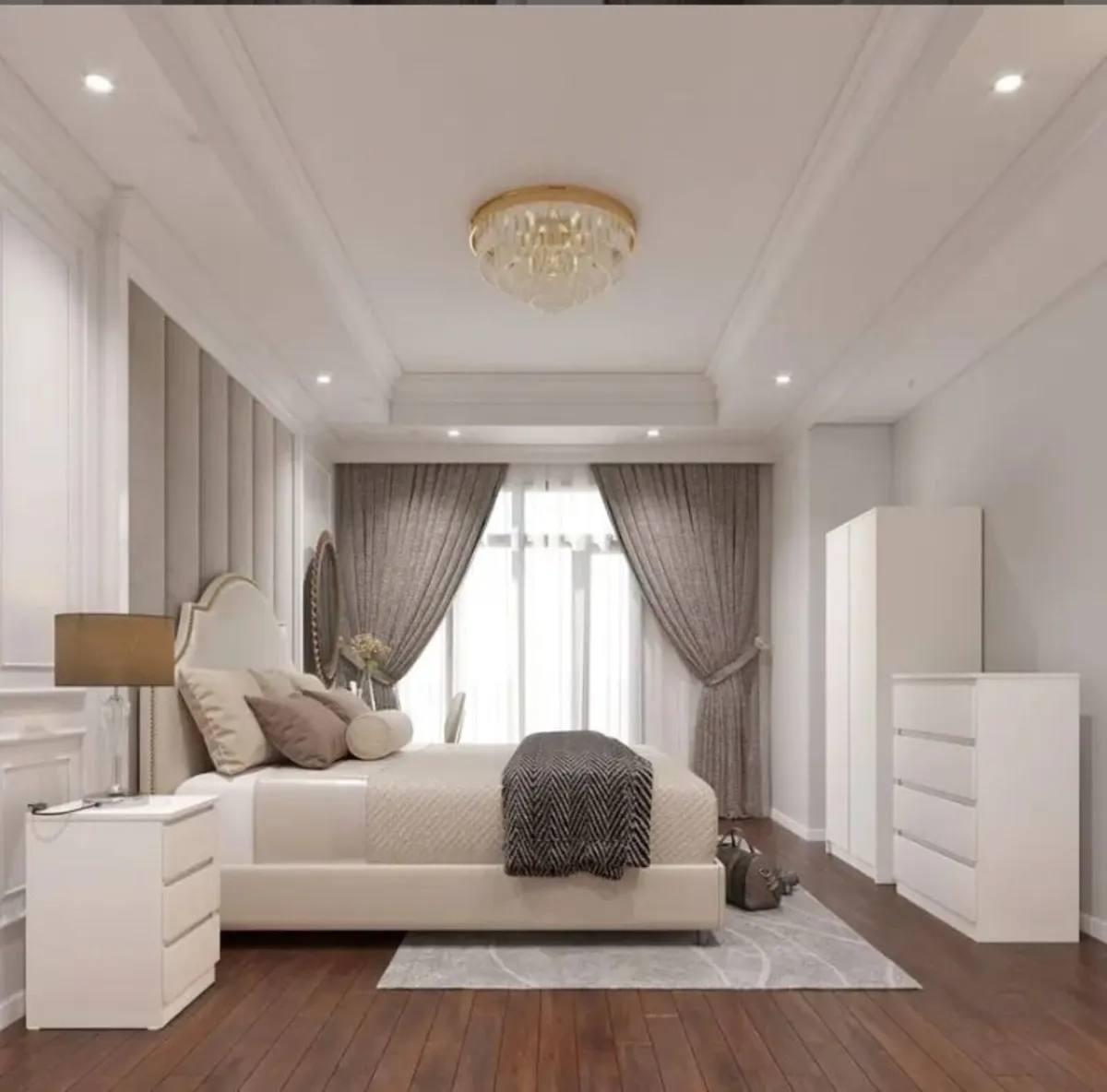 Malvern 4 Piece Bedroom Set / 2 Colours - Image 1