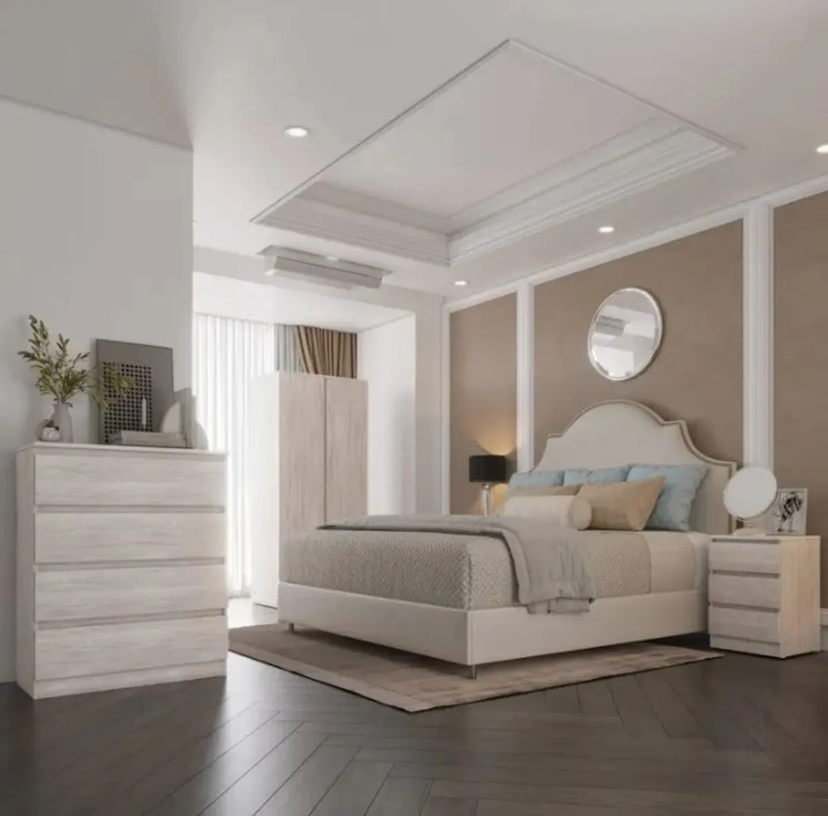 Malvern 4 Piece Bedroom Set / 2 Colours - Image 2