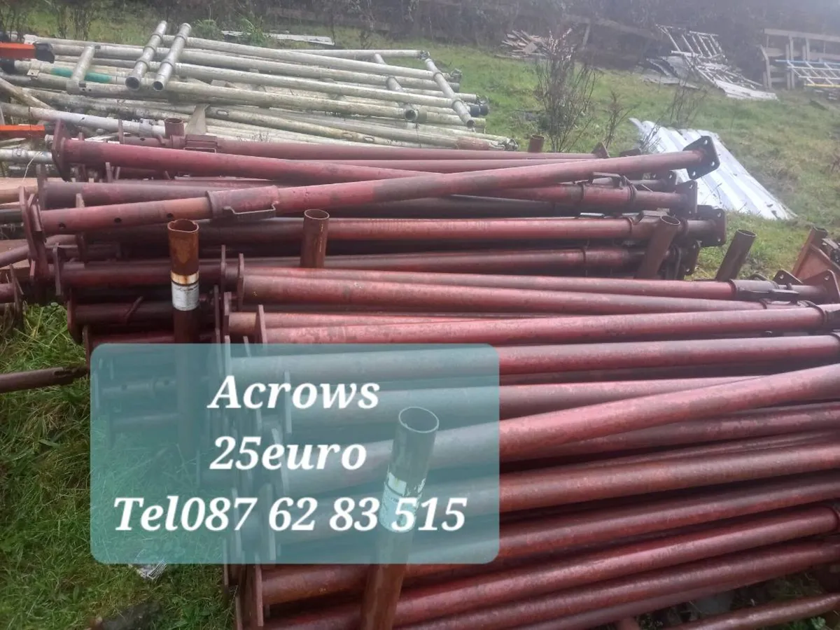 Acrow props(Acrows)from.20euro each - Image 1