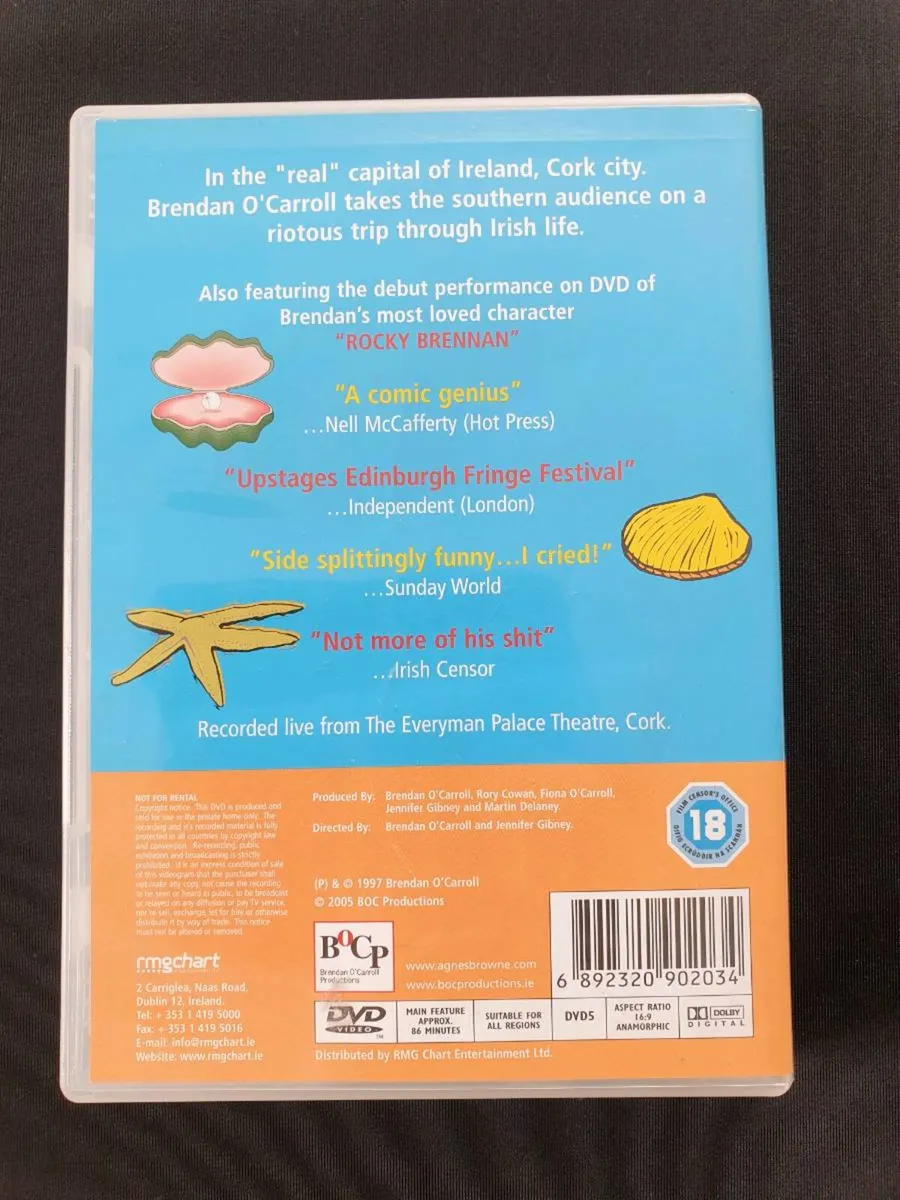 How's Your Jolly Roger? 1997 DVD Brendan O'Carroll - Image 2