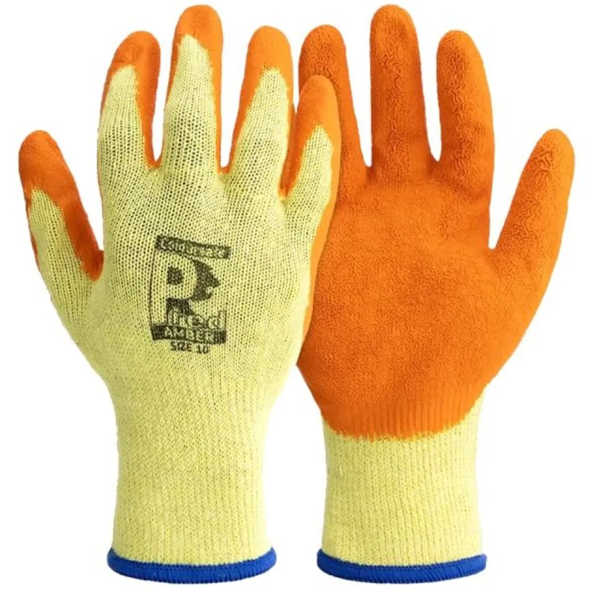 Predator Amber Palm Coated Gripper Work Gloves - Image 1