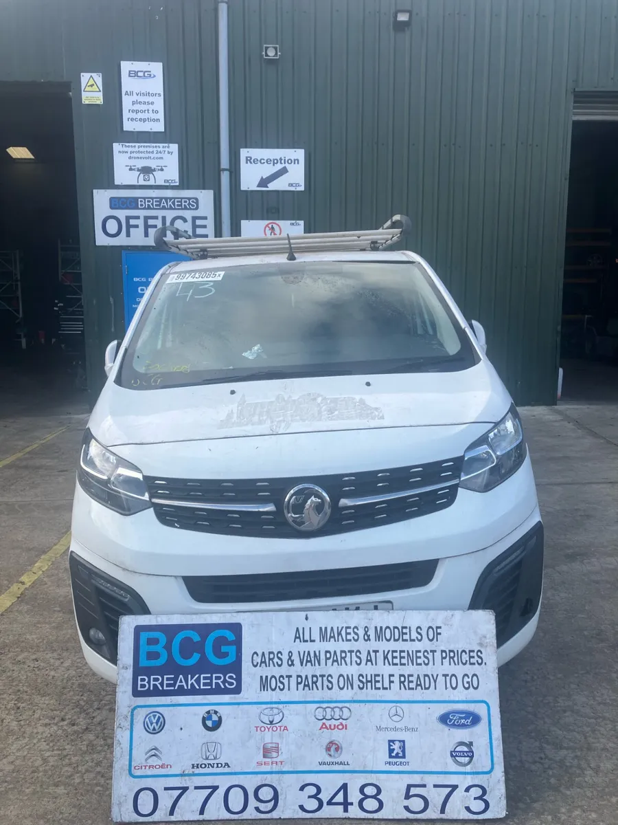 2022 vauxhall vivaro parts breaking